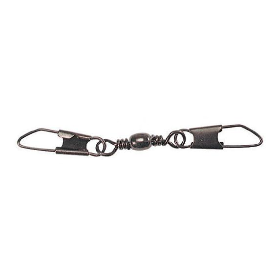 Stucki Fishing Barrel Swivel with Double Safety Snap