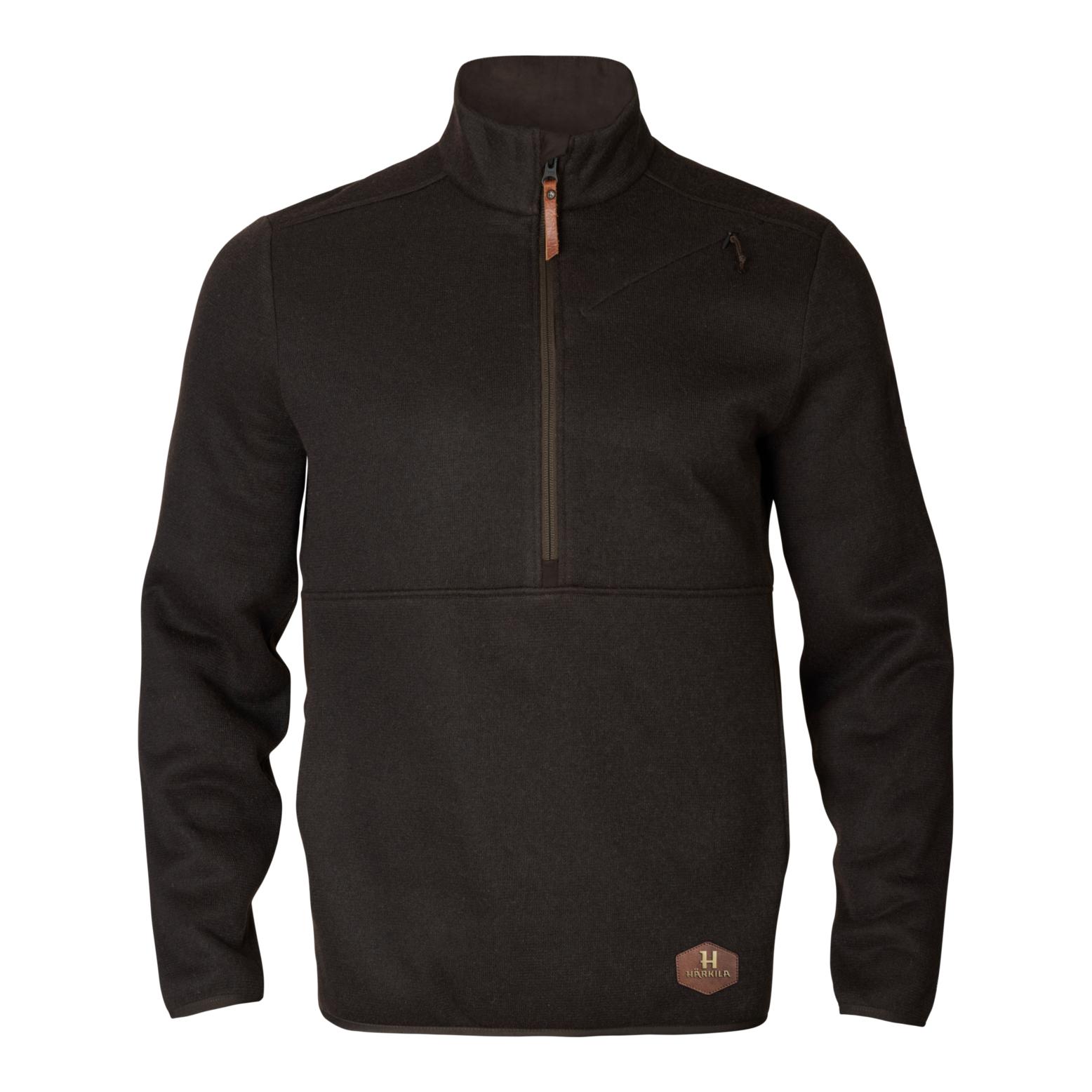 Härkila Troyer Metso Half Zip Herren - Shadow Brown -