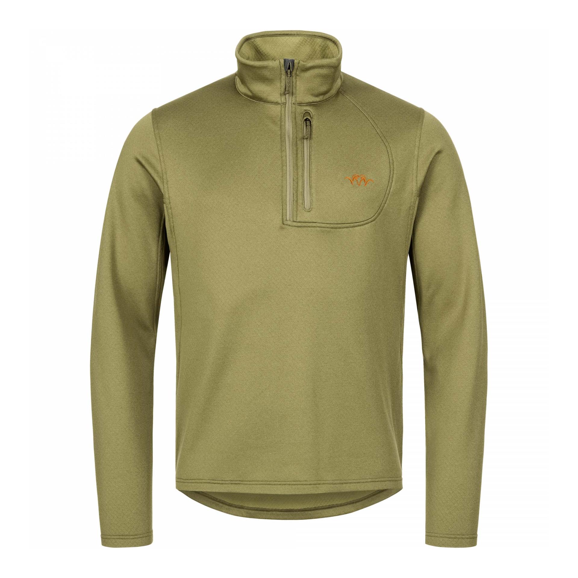 Blaser Drain Halfzip Shirt - Highland Grün -