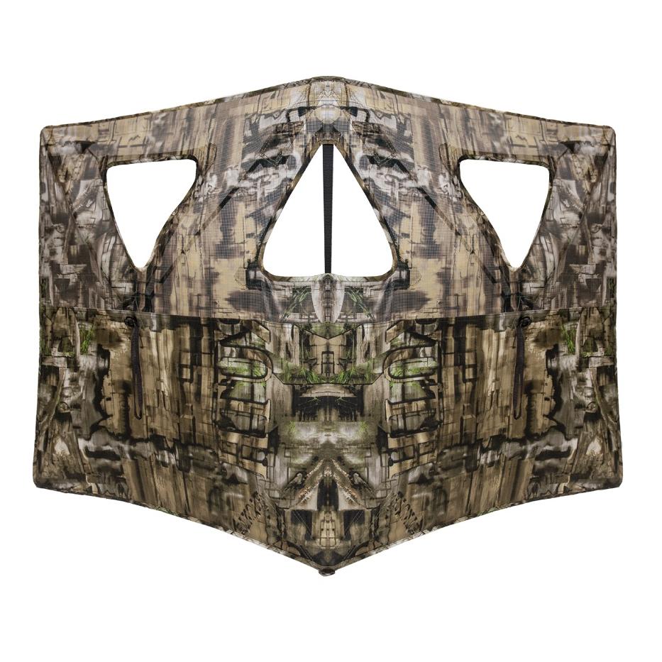 Primos Tarnzelt DOUBLE BULL STAKEOUT BLIND w/ SURROUNDVIEW - Braun -