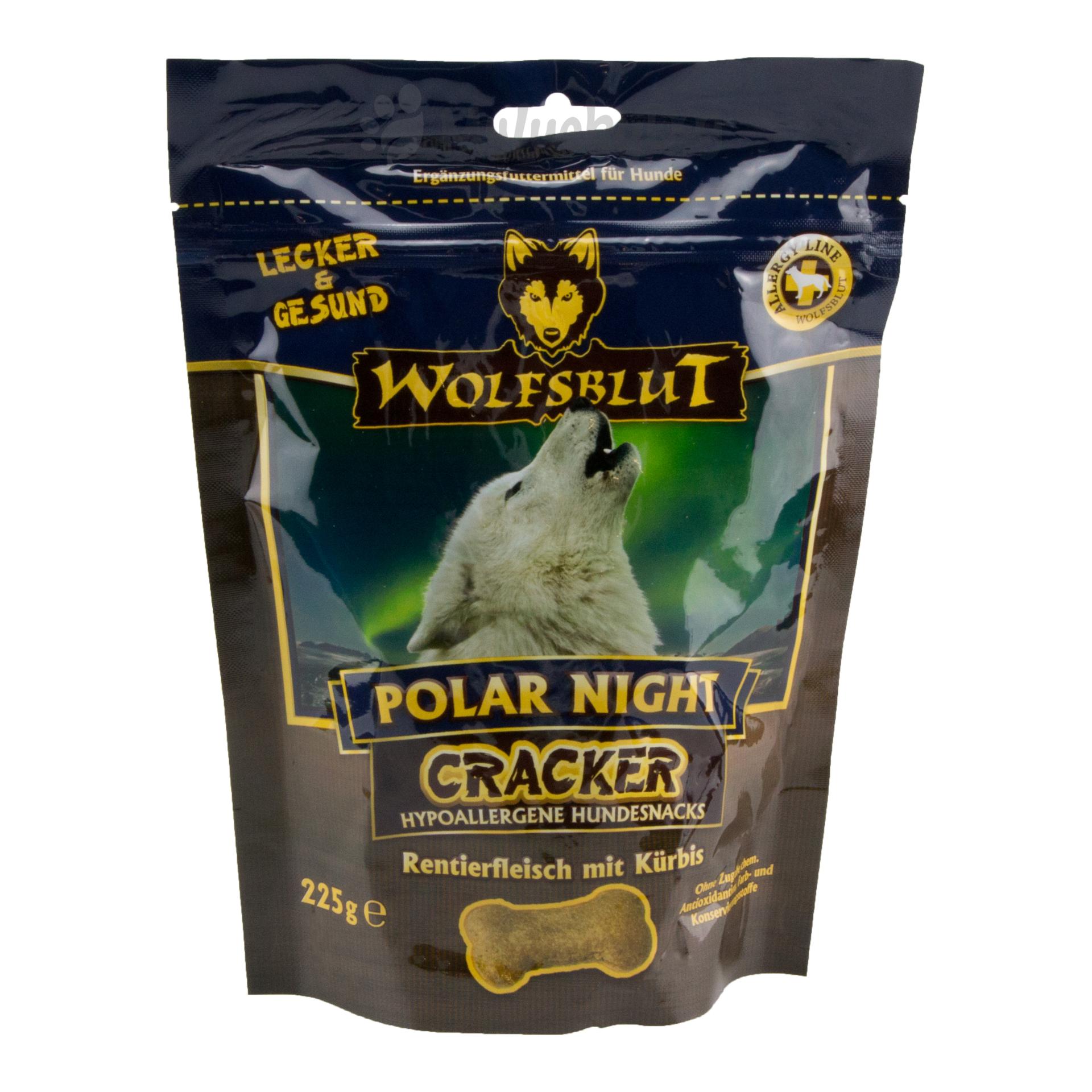 Wolfsblut Cracker Hundesnacks Polar Night mit Rentier 225 g - Natur -